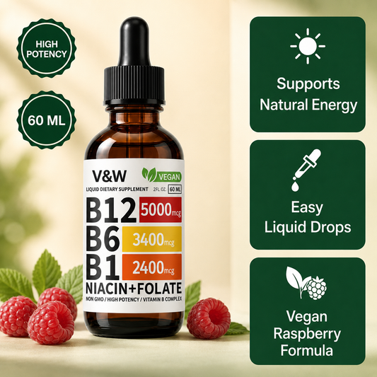 Vitamin B12 Liquid Drops – Vegan Support 60ml